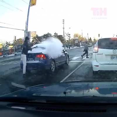 Canadian road rage 🍁🤬