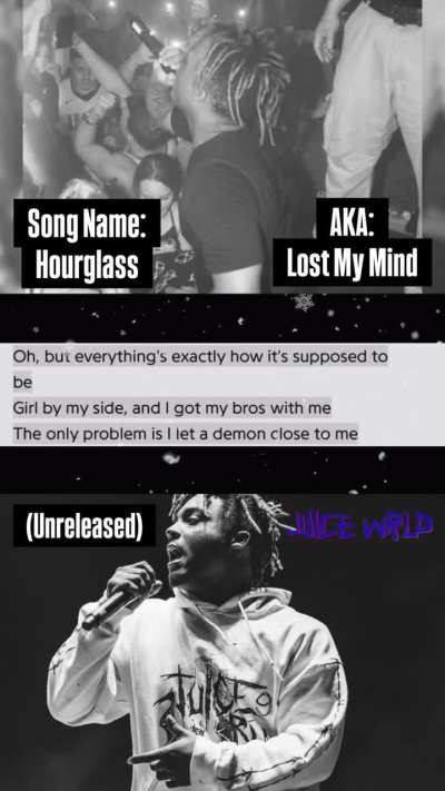 Song Of The Day: Hourglass (Lost My Mind - Unreleased) 24 hours passed, still feeling fine&hellip; I guess🔥
