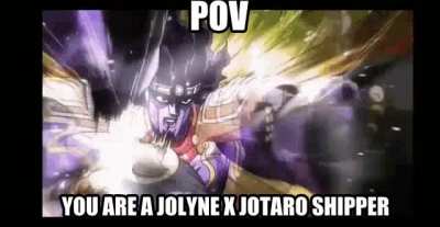 Star Platinum is not happy
