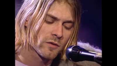 Nirvana's last song, "Where Did You Sleep Last Night" by blues musician Lead Belly, for their MTV Unplugged concert (November 18, 1993)