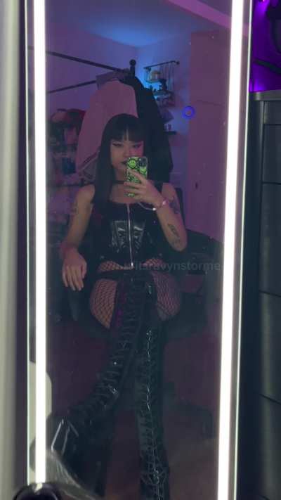 Will you bark for your goth asian goddess?