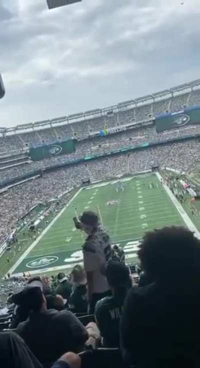 Chants of "Let's Go Brandon" Break Out at MetLife Stadium