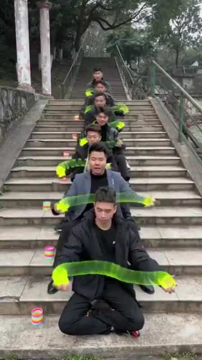 This synchronised performance