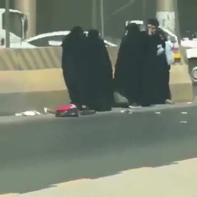 Fighting in the street