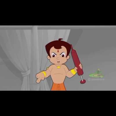 goku vs chotta bheem