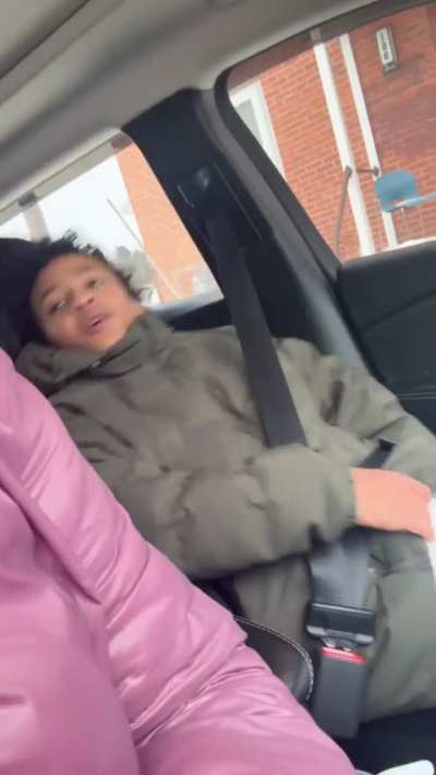 Mom, how dare you have somebody else in our car