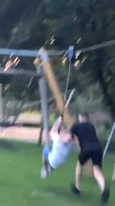 WCGW if I send you down this zipline at light speed.