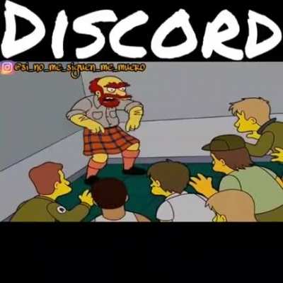 Muchos maricones en discord gente, aseg&uacute;rese