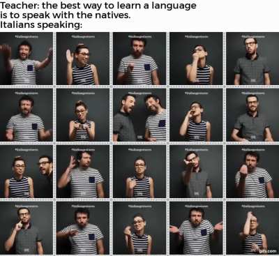Source: I am Italian