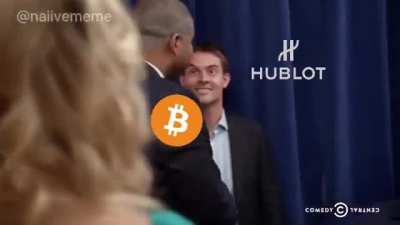 Bitcoin gettin hit on