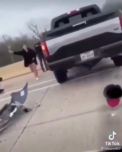 Some people think they can park anywhere
