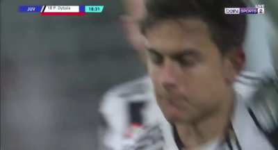 Dybala death stares the Juventus leadership after scoring the opener vs Udinese.