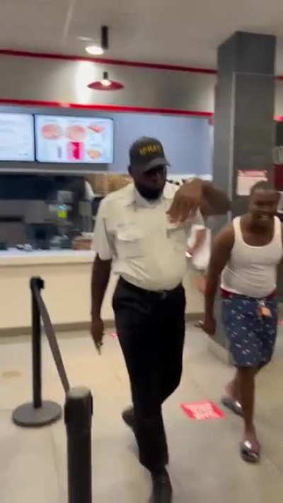 The Security Guard wasn&rsquo;t feeling her