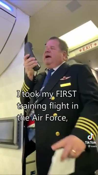 A pilot&rsquo;s last announcement