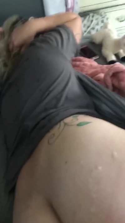 on the pillow
