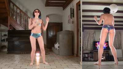When dancing on Le Freak, that bounce for sure !
