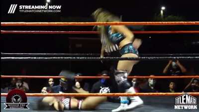 Roxanne loses after suffering a wedgie