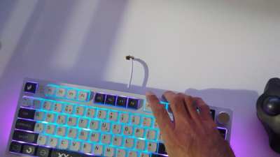 My cabled "cable free" board hack