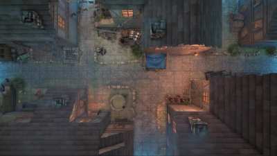 Animated Maps: Town Street