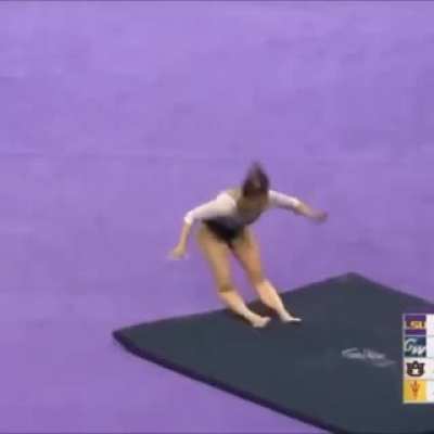 They way she broke her legs