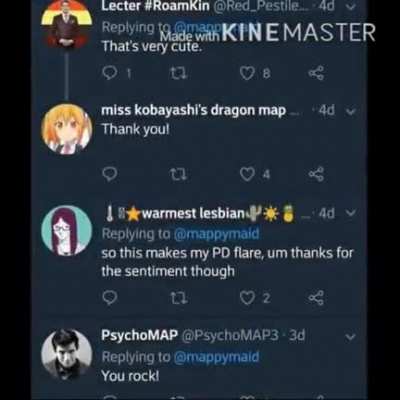 Twitter moment