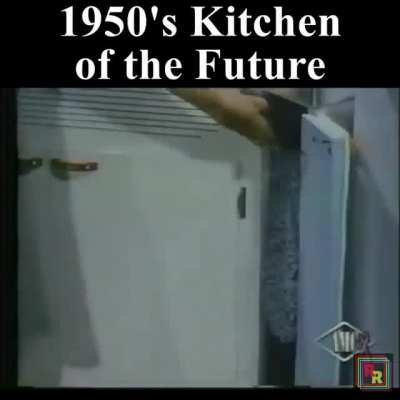 1950&rsquo;s future kitchen presentation