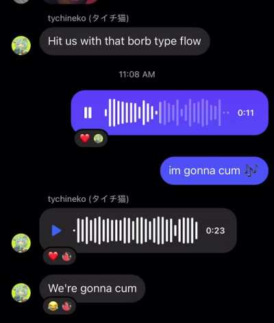 "Im gonna come 😫💦" cover