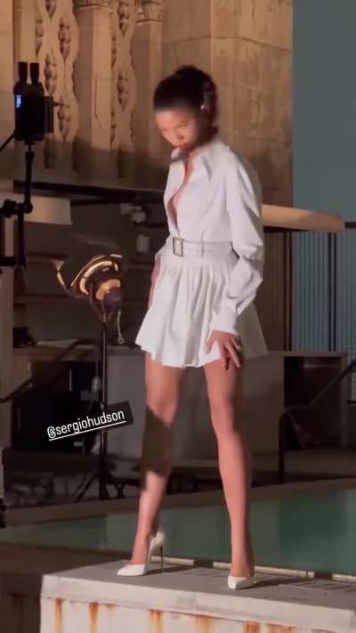 For a photoshoot 