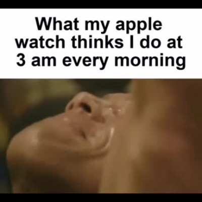 Apple watch be trippin