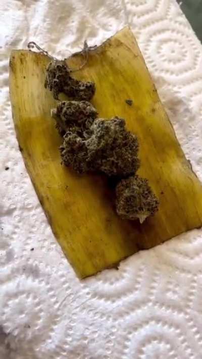Banana peel is real deal