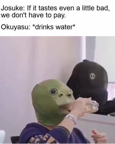 African mineral water just hits differently.