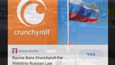 Congratulations, Russia. Based as always
