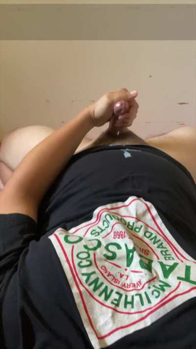 Love Jerking My Cock On my Toes