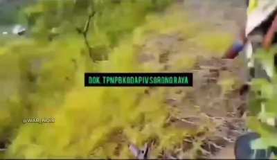 West Papuan rebels shooting at Indonesian forces in Sorong