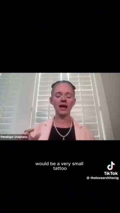 What [Request] percentage of the US population is she describing?
