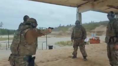 ruSSian feds have a very... interesting way to test ballistic vests