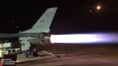F-16 afterburner