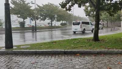 Summer showers in Northwest Spain