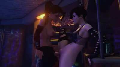 Cool sex with futanari girl