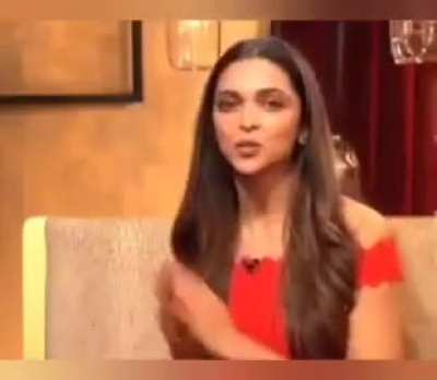 Ranveer told Komal,that Deepika calls him every hour when she's away (but  Deepika responded "I wish ", on the statement being Ranbirified again )