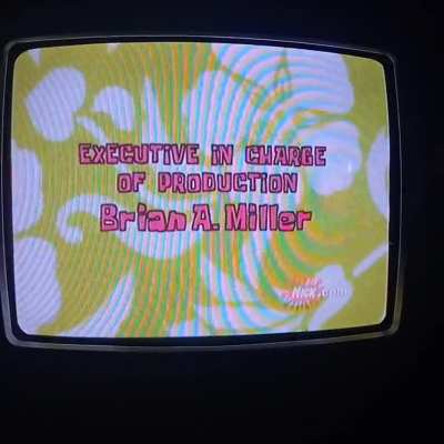I found something weird in this old SpongeBob VHS recording