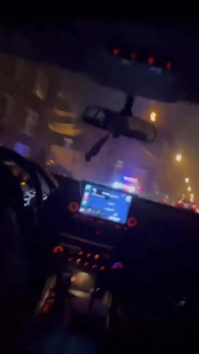 Crashed straight into a cop car&hellip;