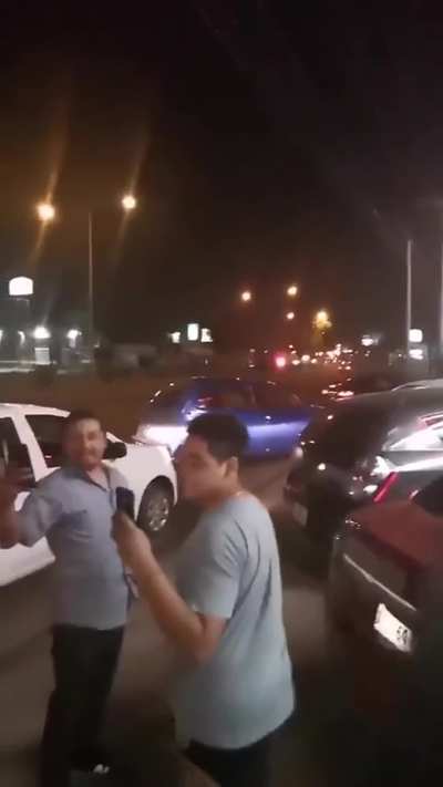 Some blow in da road