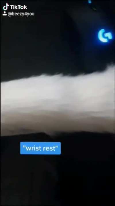"wrist rest"?