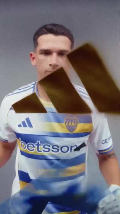 Nuevo uniforme número dos de Boca 🇸🇪