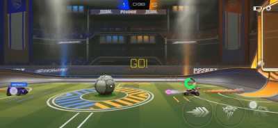 What a game of Pocket League currently looks like.