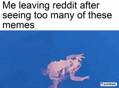 It's getting old