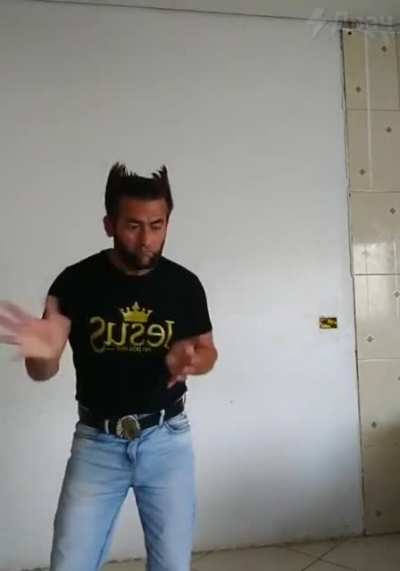 Never seen a wolverine dance, so here comes this mf.!!
