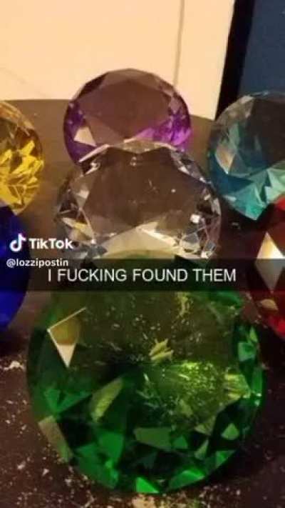He found them.