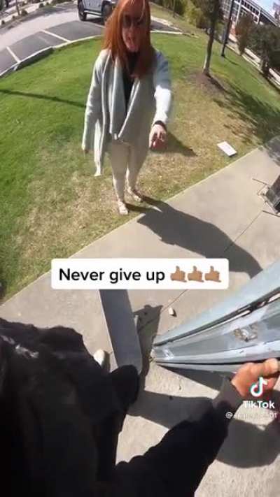Possible Karen Walks Up to Skater &amp;amp; Inspires Him For Life
